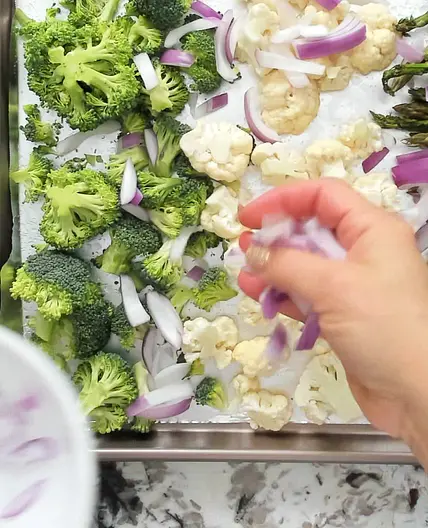 Perfectly Roasted Spring Vegetables