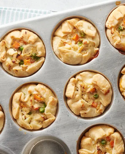 Freezer-Friendly Mini Chicken Pot Pies