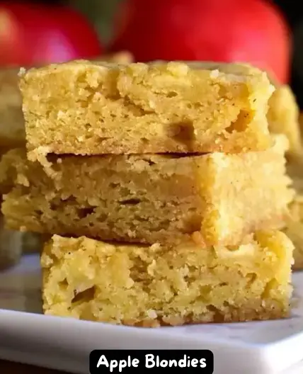 The Best Apple Blondies Recipe