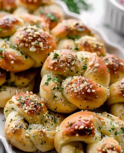 Cheesy Garlic Knots