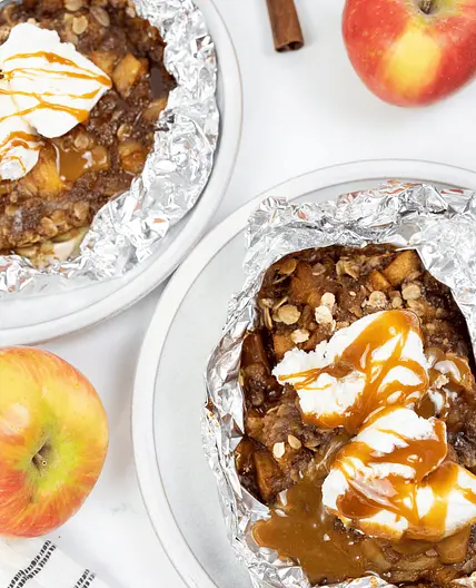 Blackstone Apple Cobbler