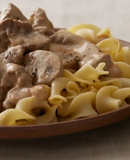 Slow-Cooker Beef Stroganoff