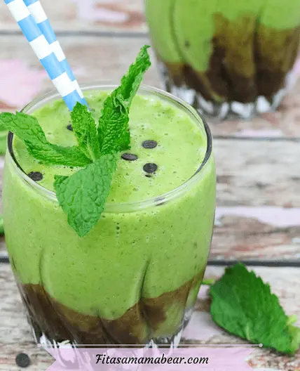 Easy Mint Smoothie (Dairy & Gluten-Free, Paleo)