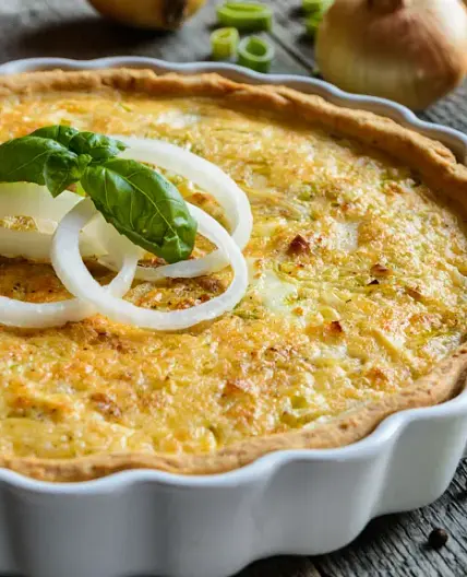 Quiche à l'oignon
