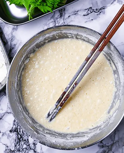 Authentic Japanese Tempura Batter (with secret tips!)