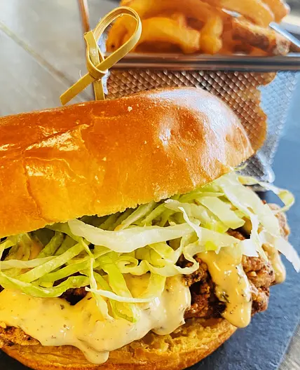 Fried Pickle Brined Chicken Sandwiches