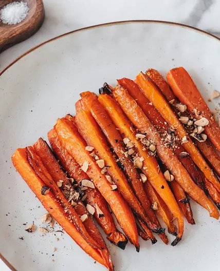 Balsamic Honey Roasted Carrots