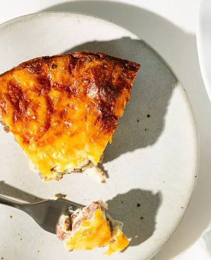 Impossibly Easy Cheeseburger Pie