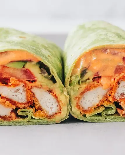 Crispy Buffalo Chicken Wraps