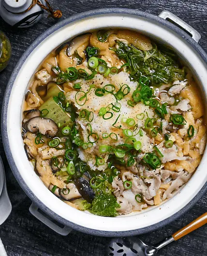 Mizore Nabe (Grated Daikon Radish & Pork Hotpot)