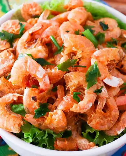 Camarão ao Alho e Óleo na AirFryer