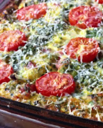 Pumpkin & Zucchini Savoury Slice