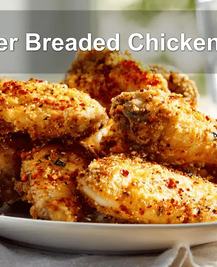 Air Fryer Breaded Chicken Wings