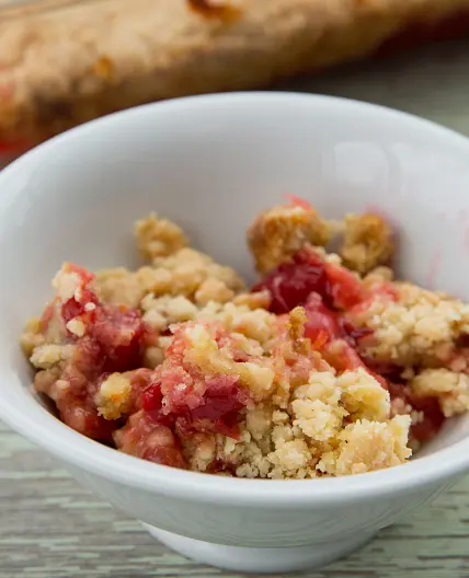 Easy Fruit Crisp "Dump" Dessert