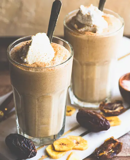 Salted Caramel Date Shakes