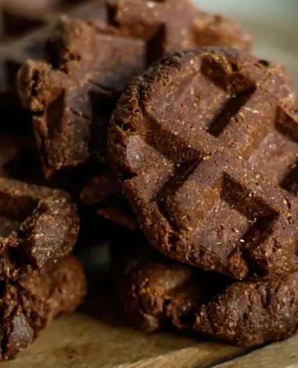 Gaufres vegan au chocolat