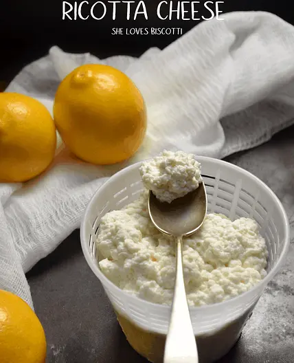 Homemade Ricotta Cheese