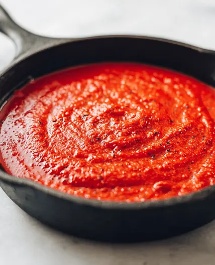 Geröstete Peperoni Sauce
