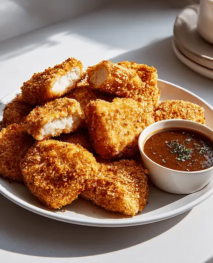 Parnierte Planted Chicken Tonkatsu Style