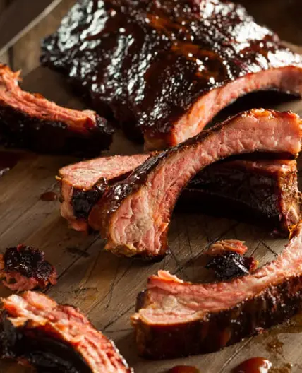 Ribs de porc au barbecue