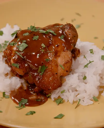 Chicken Adobo with Rice