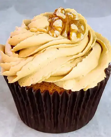 Coffee and Walnut Cupcakes