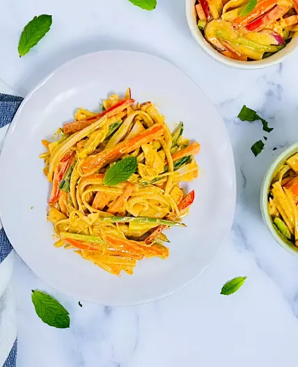 Spicy Crab Salad with Tandoori Mayo Dressing