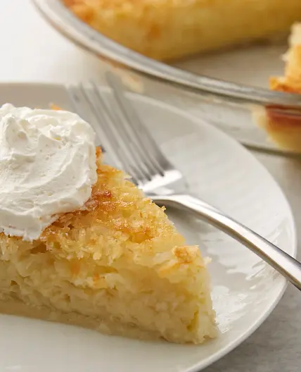 Impossibly Easy Coconut Pie