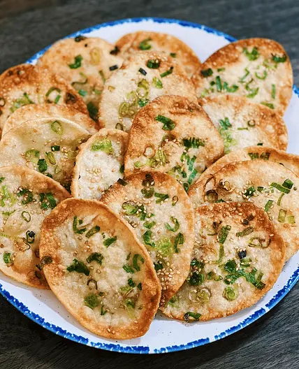 Green Onion Dumping Chips