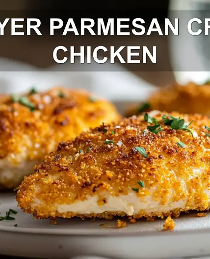 AIR FRYER PARMESAN CRUSTED CHICKEN