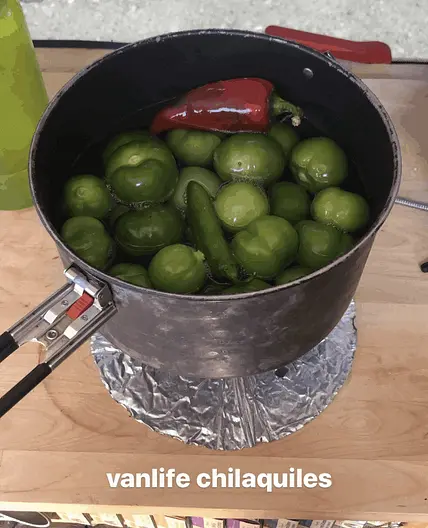 Chilaquiles with Homemade Salsa Verde