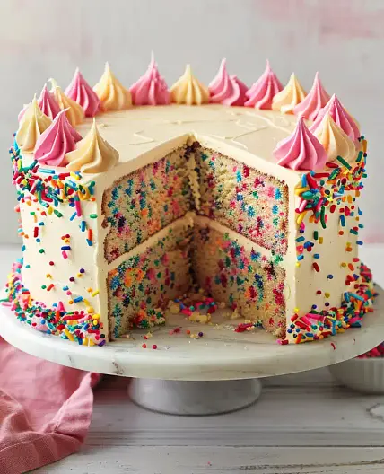 Rainbow Sprinkle Cake