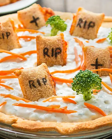Halloween Cemetery Dip