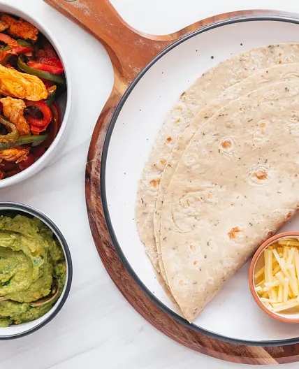 High-Protein Chicken Fajitas