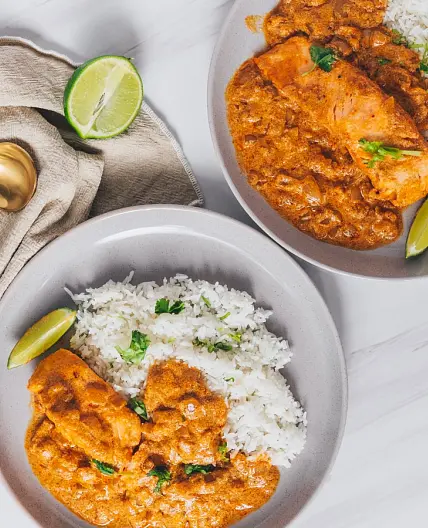Coconut Salmon Curry