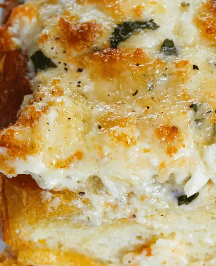 Absolutely Outrageous Cheesy Garlic Bread