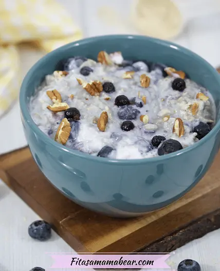 Blueberry Protein Oatmeal