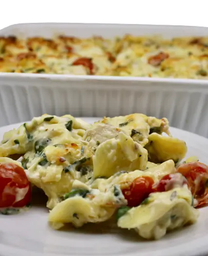 Easy, Low Calorie Chicken Tortellini Alfredo: Olive Garden Copycat