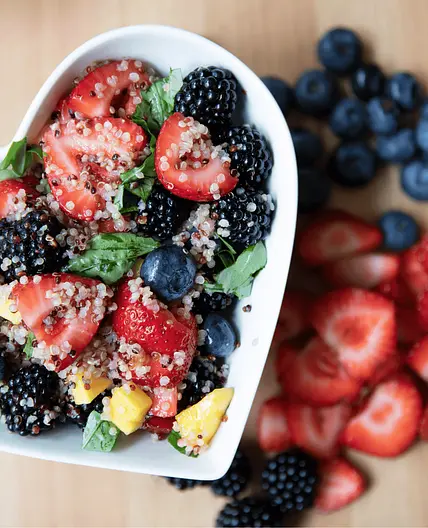Filling Quinoa Fruit Salad