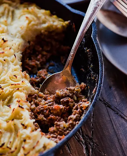 Classic Shepherd's Pie with Parsnip Mash