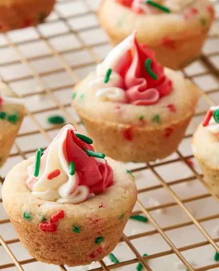 Holiday Sugar Cookie Cups