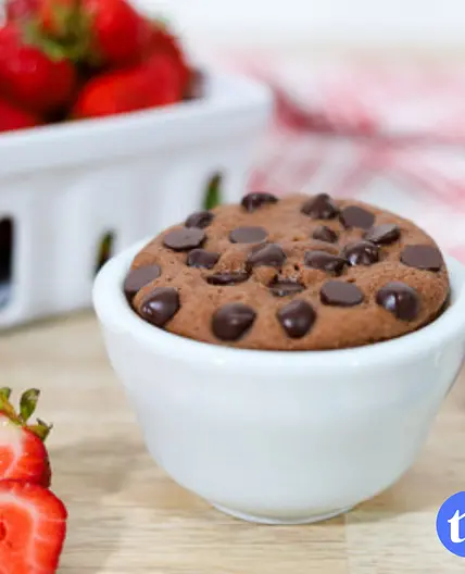 Double Chocolate Keto Mug Cake (1-Minute Recipe)