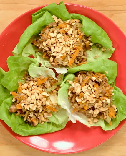 Mushroom Lettuce Cups