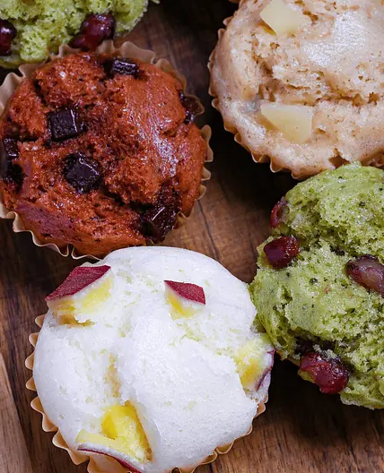 Japanese Steamed Cakes (Mushi Pan)