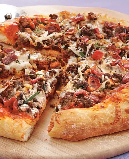 Beef and Bacon Pizza