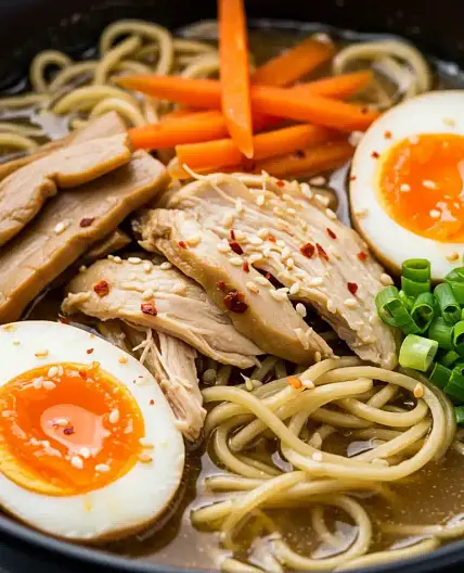 recette ramen poulet traditionnel