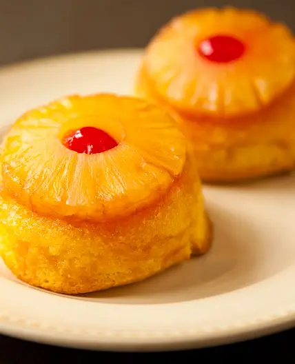 Pineapple Upside-Down Mini-Cakes