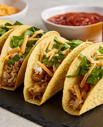 Slow-Cooker Beer Chicken Tacos