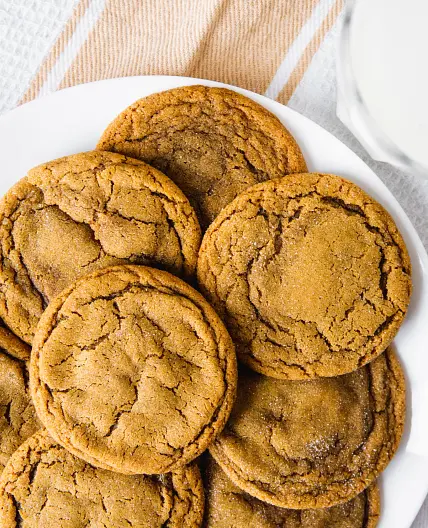 Ginger Molasses Cookies