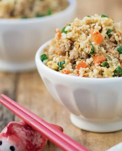 Cauliflower Pork Fried Rice from One-Pot Paleo